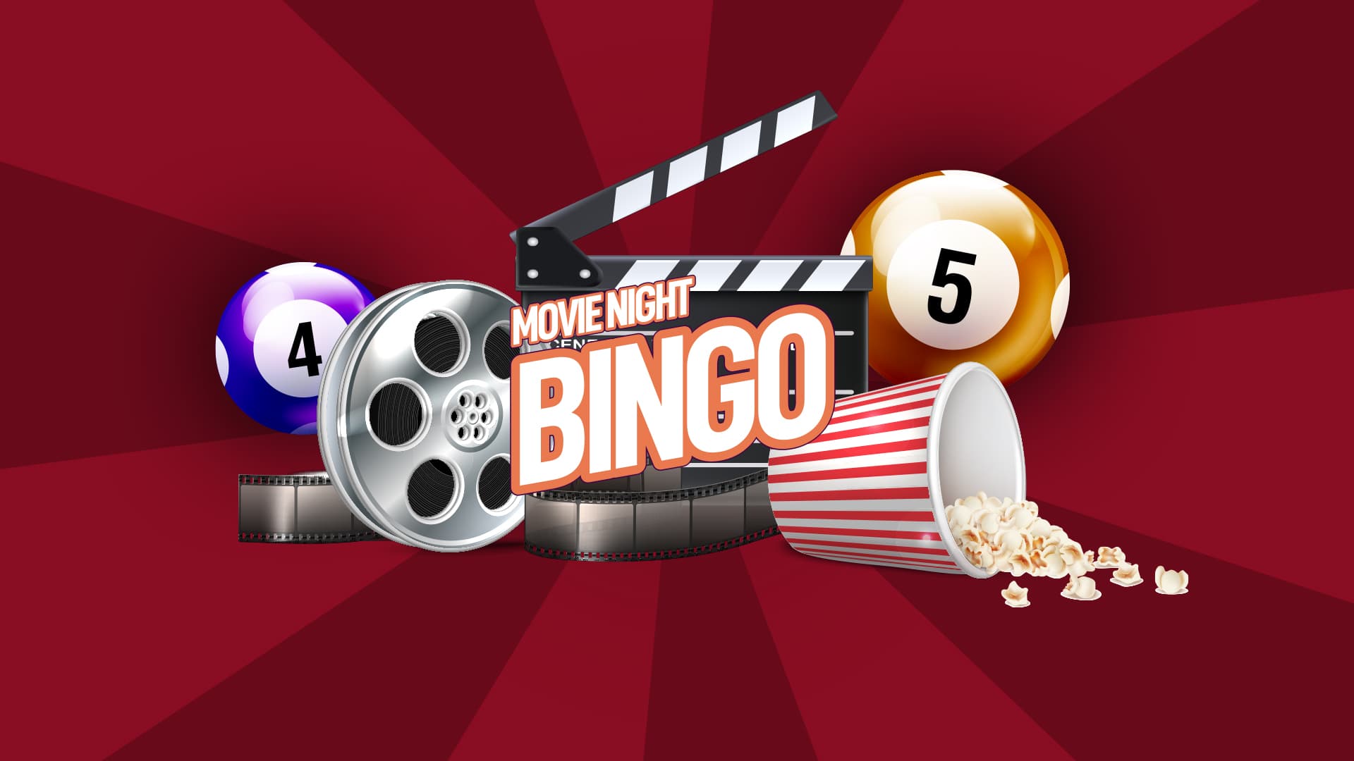 Set the Scene with Movie Night Bingo