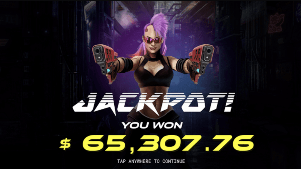 Cyberpunk City Progressive Jackpot