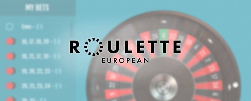 House Edge for European Roulette