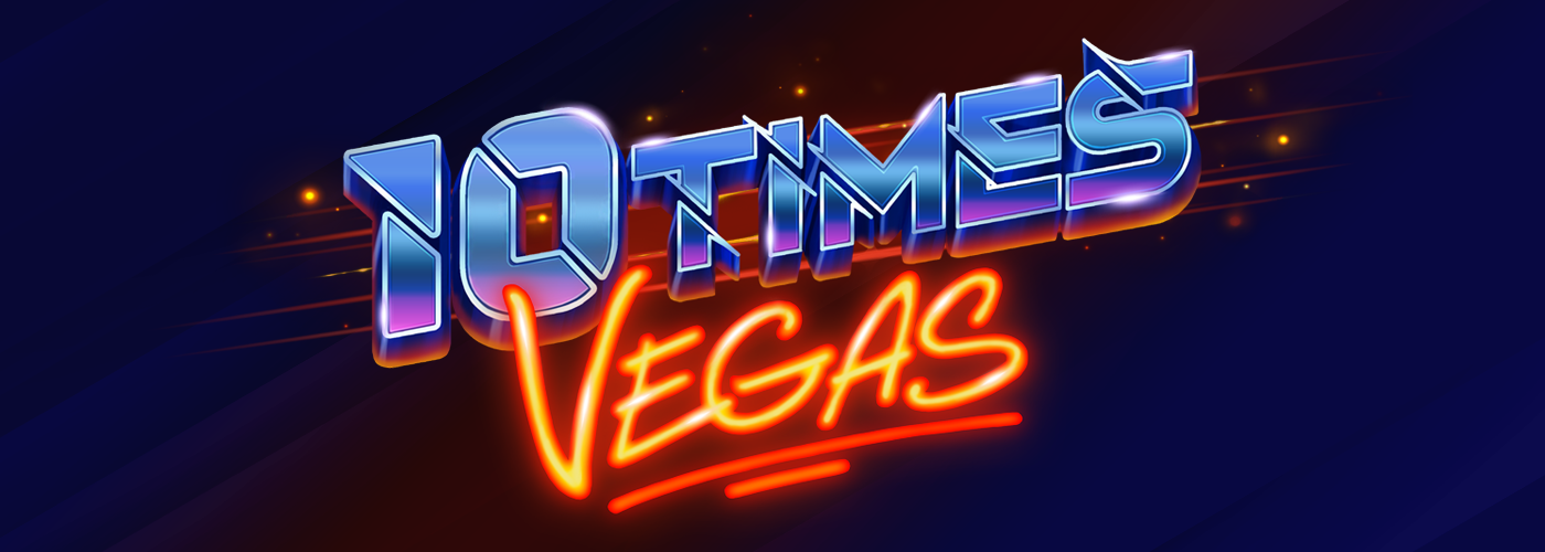10 Times Vegas has an amazing RTP of 96.7%. Is it going on your must-spin list?