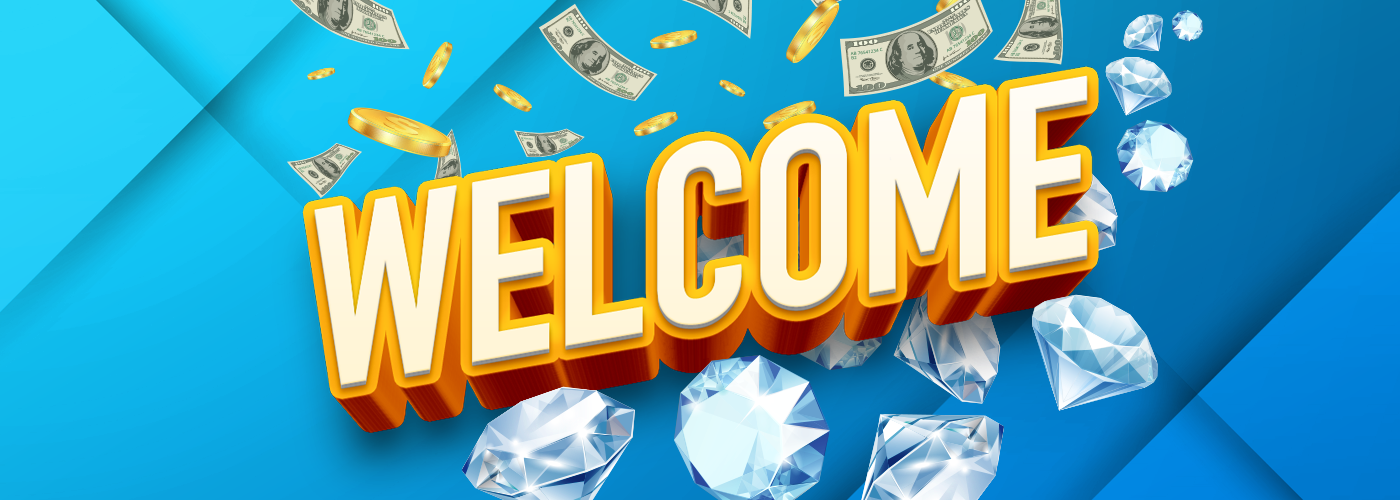 A welcome bonus can add extras funds and extra fun to your account!