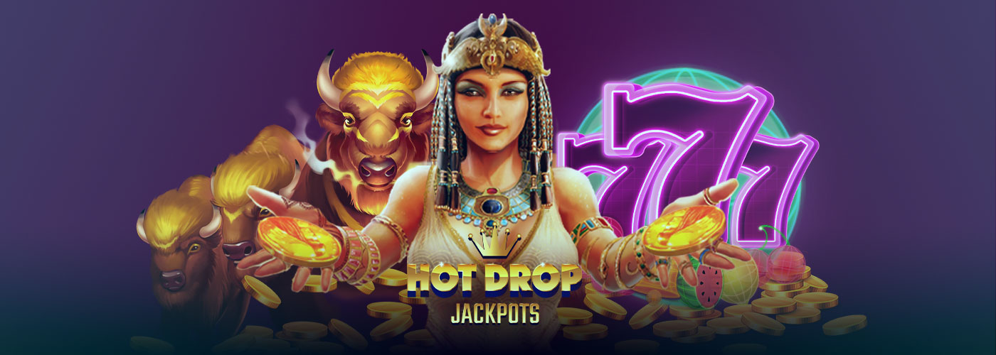 Get ready for the newest exciting feature from Cafe Casino: Hot Drop Jackpots. Read how to play and win our daily jackpot slots.