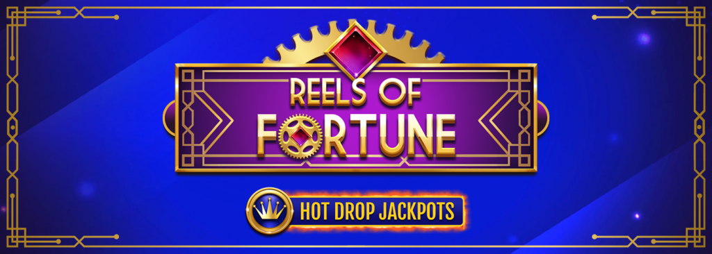 It’s going to be easy getting into this elegantly simple, easy-to-play, easy-to-love slots game. Play the new Reels of Fortune Hot Drop Jackpots at Cafe Casino.
